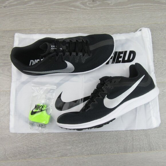 Nike Rival Distance Track & Field Spikes Mens Size 10 Black NEW - Picture 2 of 14